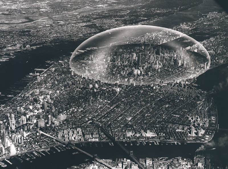 Buckminster Fuller, Dome Over Manhattan, 1961