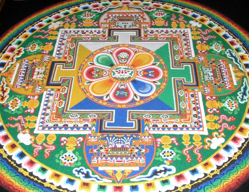Mandala Sand Paintings